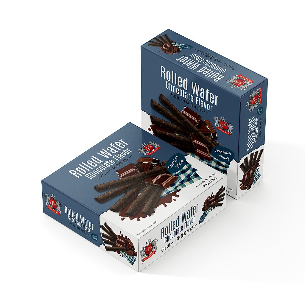 GPR Rolled Wafer Chocolate Flavor 64g 023