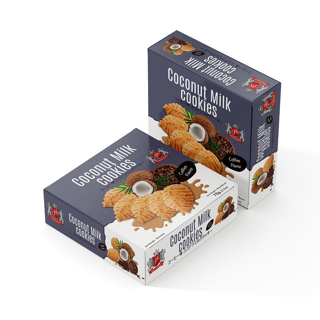 GPR Coconut Milk Cookies Coffee Flavor 60g 030