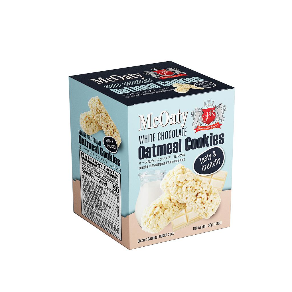 GPR White Chocolate Oatmeal Cookies 50g 042